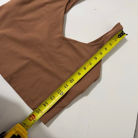 Lululemon athletica yoga Align Tan top Dusty clay size 6 - Picture 5 of 6